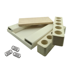 Anti-Vibration Plates Kit With Rubbers And Springs