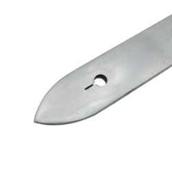 Verga Lega Alluminio Punta Ovale 40x8mm