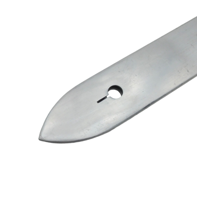 Verga Lega Alluminio Punta Ovale 40x8mm