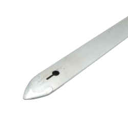 Verga Lega Alluminio Punta Ovale 30x8mm