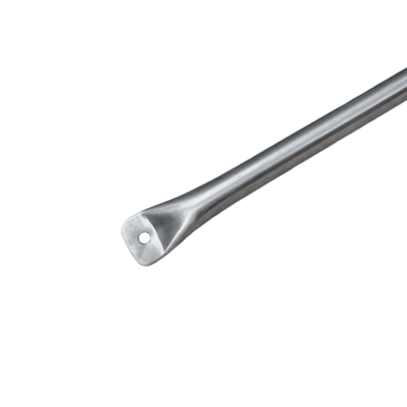 Verga Acciaio Inox Tonda Diametro 15mm - Punte Piatte E Fori