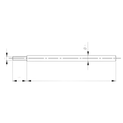 Perno Per Portarocche Diametro 12x230mm