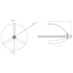 3A Big Bobbin Holder With 3 Long Springs