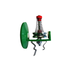 Freno A 1 Passaggio In Plastica Verde Con Ceramiche Grandi