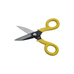 Electrician's Scissors With Yellow Handle