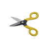 Electrician's Scissors With Yellow Handle