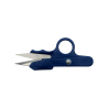 Light Blue Plastic Scissors With Ring Finger