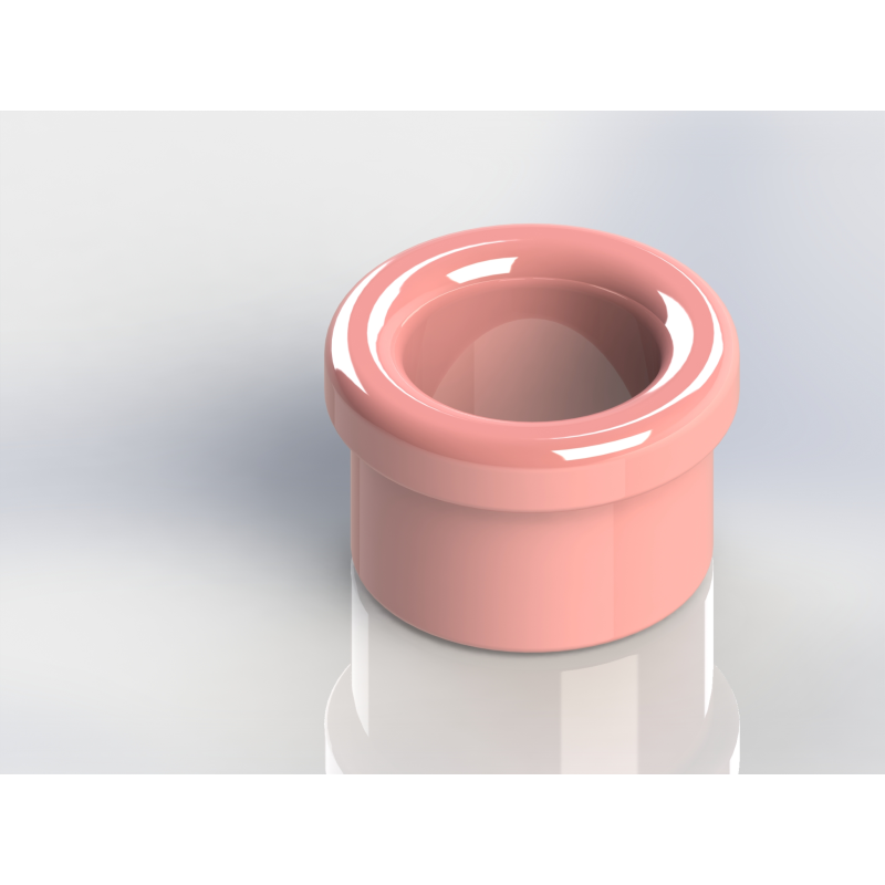 Ceramiche a tubetto con orlo - PORCEL150