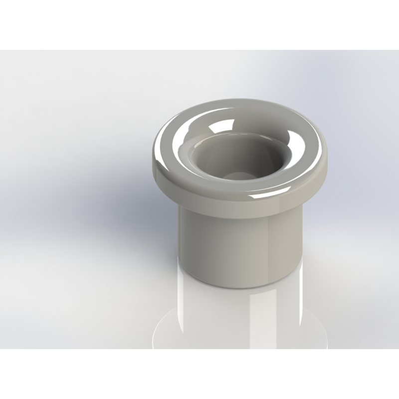 Ceramiche a tubetto con orlo - PORCEL124