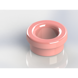 Ceramiche a tubetto con orlo - PORCEL016