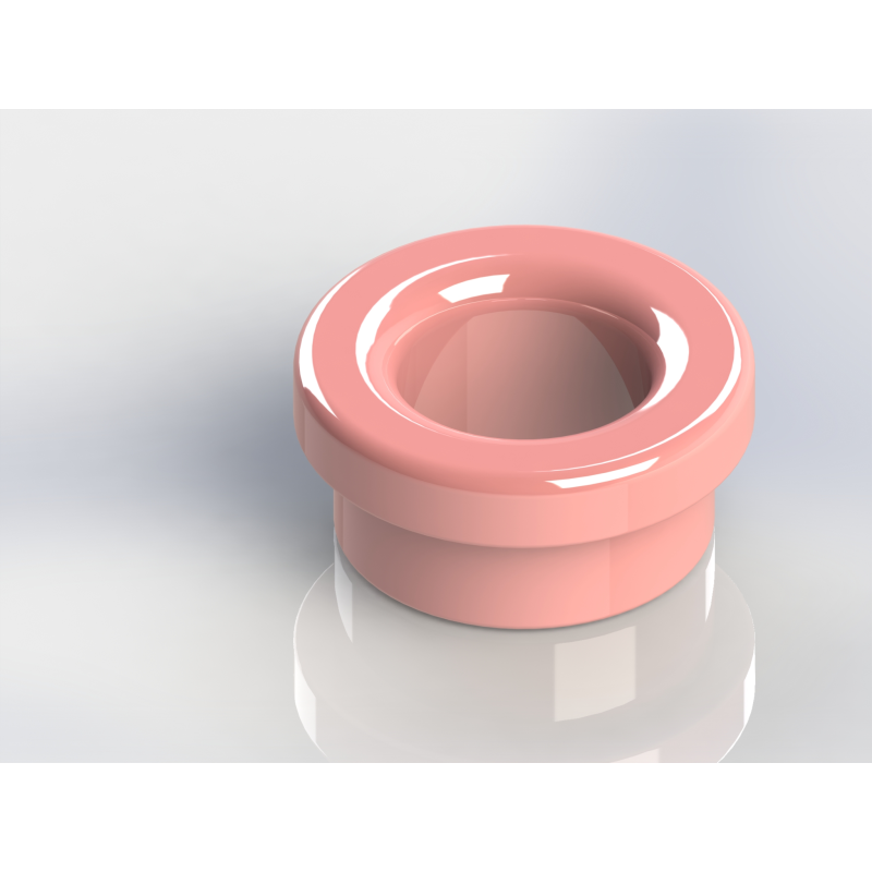 Ceramiche a tubetto con orlo - PORCEL016