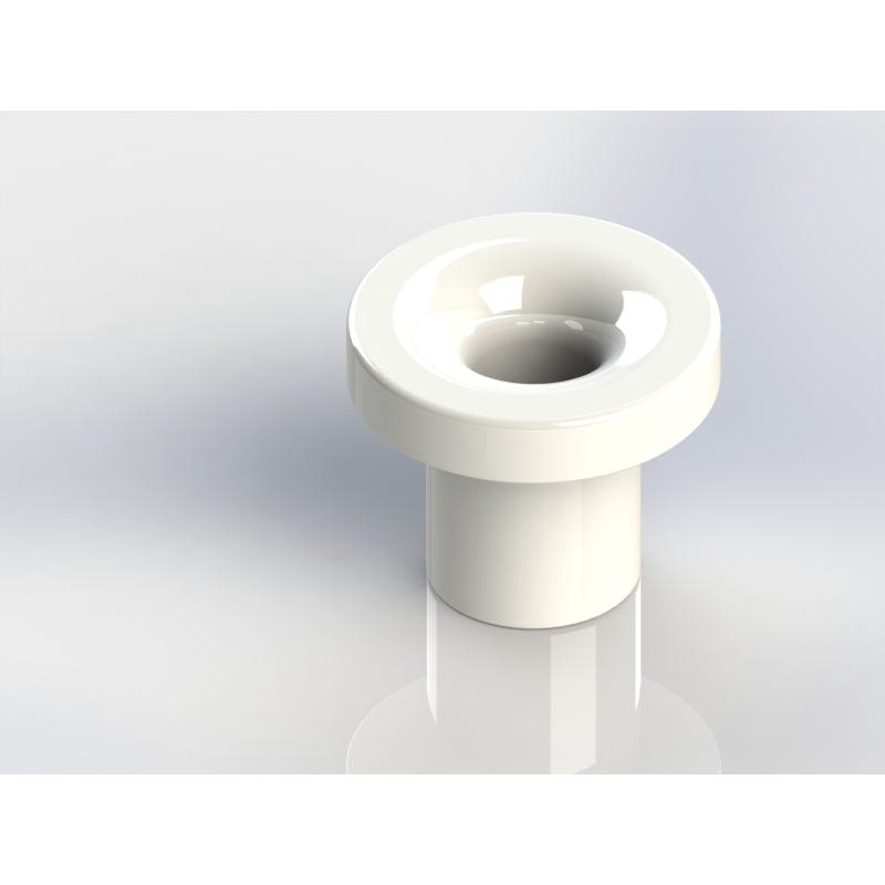 Ceramiche a tubetto con orlo - PORCEL011