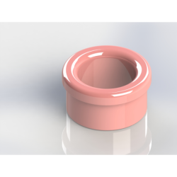 Ceramiche a tubetto con orlo - PORCEL214