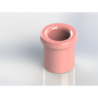 Ceramiche a tubetto con orlo - PORCEL106