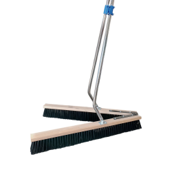 Cleaning Scissor Broom With Black Bristles