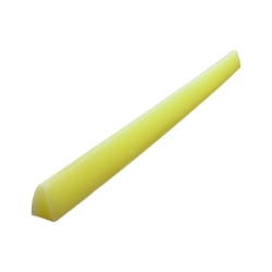 Yellow Triangular Paraffin Wax Bar - Length 1m RESEDA