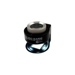 Aluminum thread counter lens with 2 light shades
