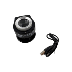 Aluminum thread counter lens with 2 light shades